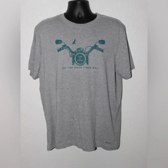 Life Is Good Other - NWT Men’s Life is Good Solid Color Graphic Crusher Unisex T-Shirt Size Large